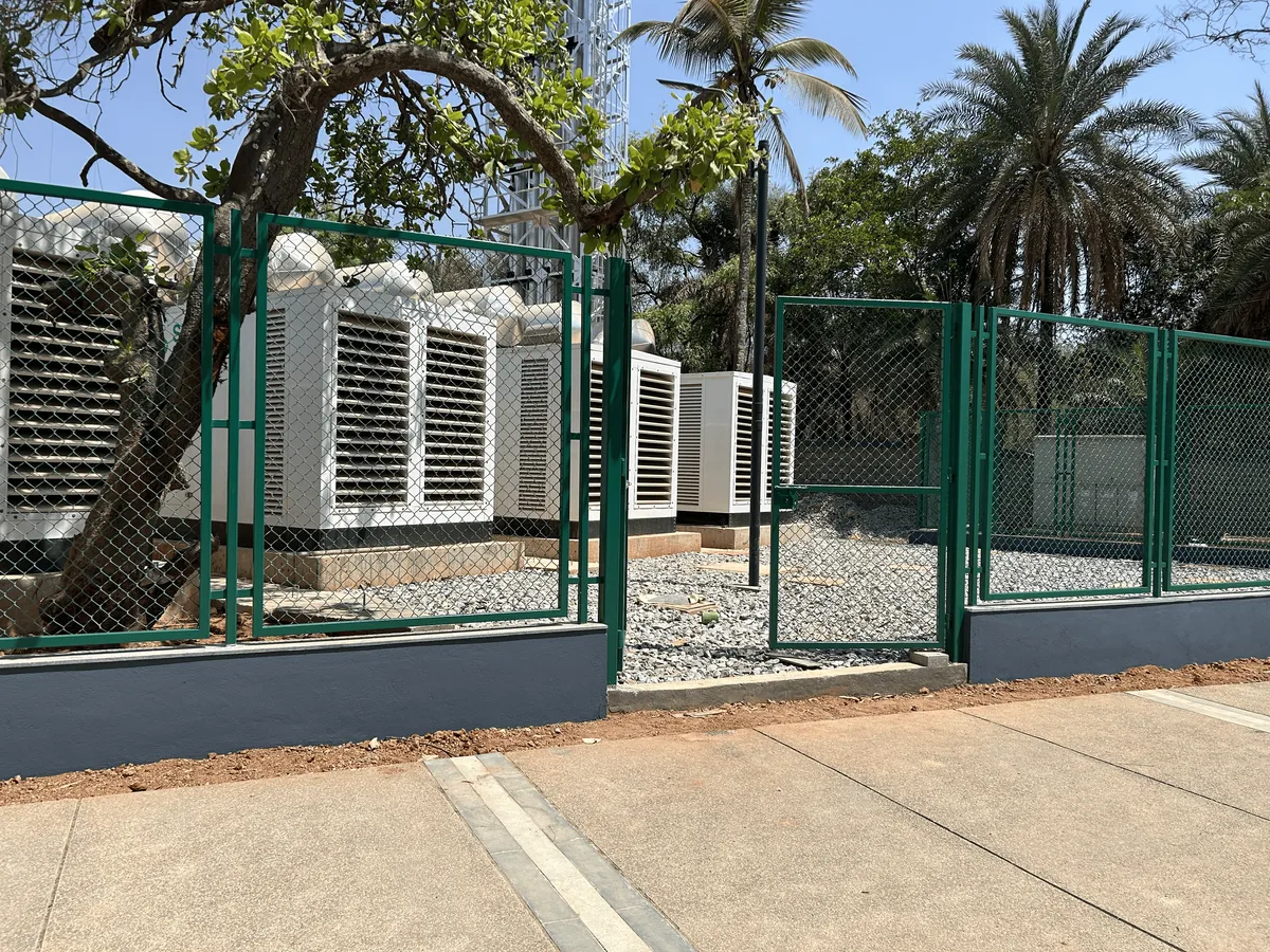 Transformer Area Fence